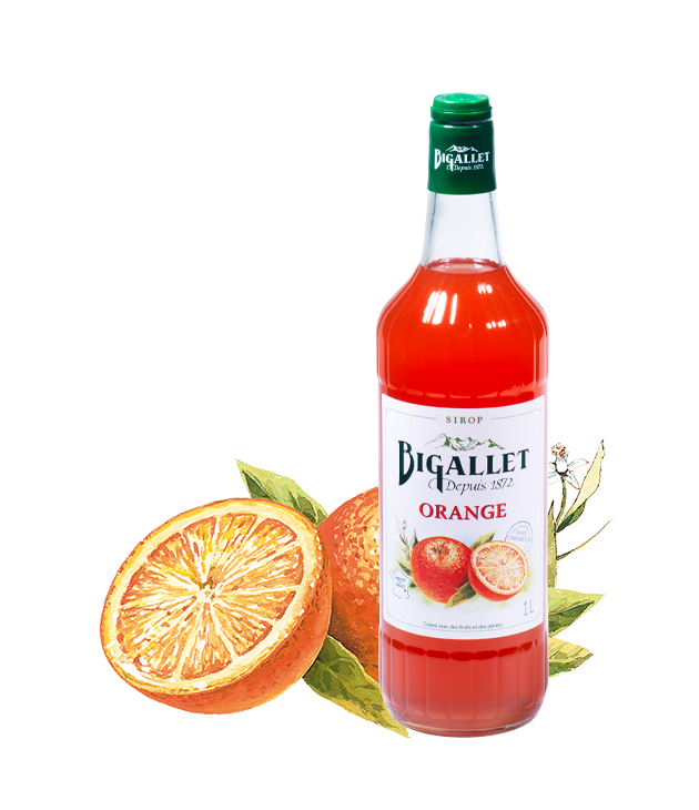 Sirop d'orange BIGALLET (1L)