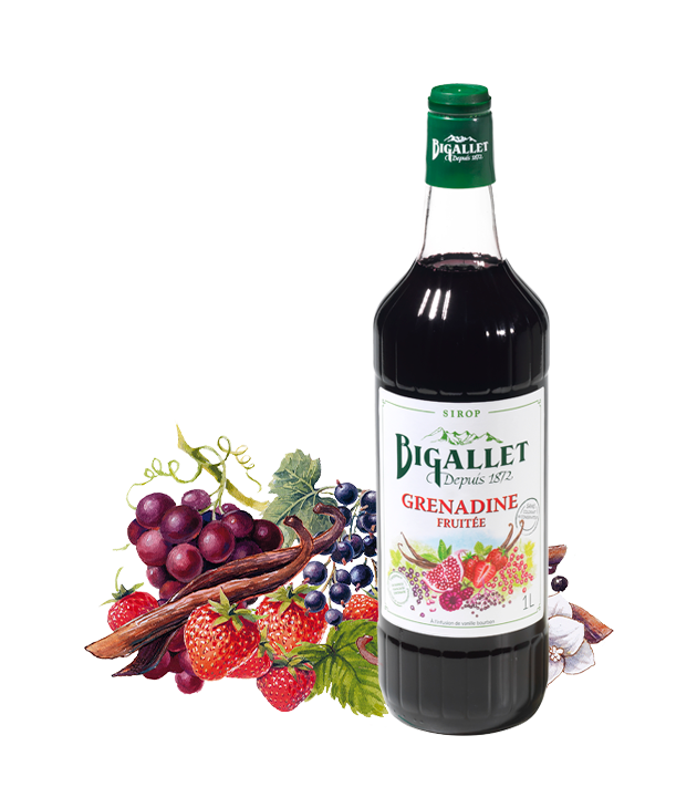 Sirop de Grenadine BIGALLET (1L)