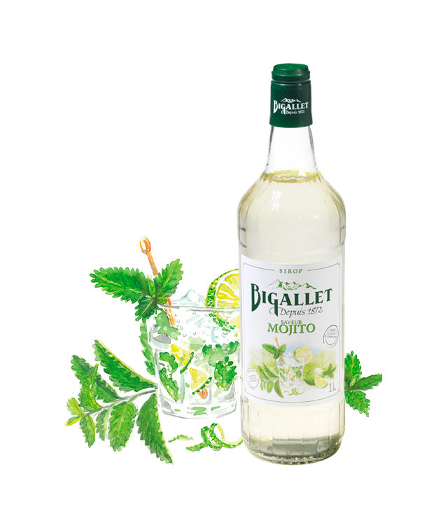 Sirop mojito BIGALLET (1L)