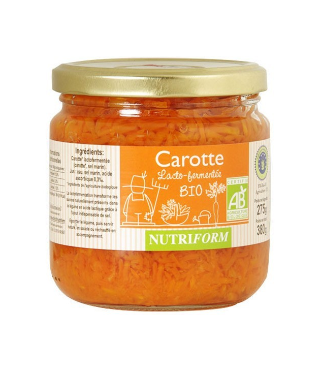 Carotte lactofermenté BIO (380G)